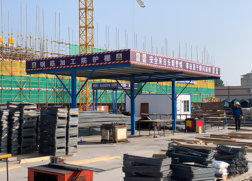 懸挑式防護棚技術(shù)團隊